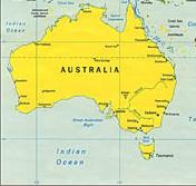 Avustralya Haritas